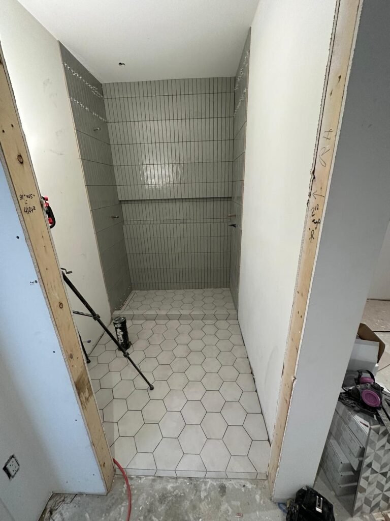 Bathroom Tile Installation 