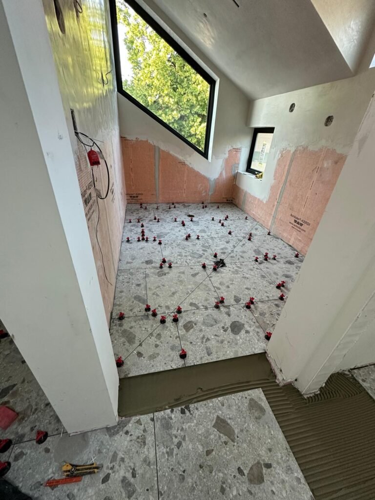 Bathroom Tile Installation 