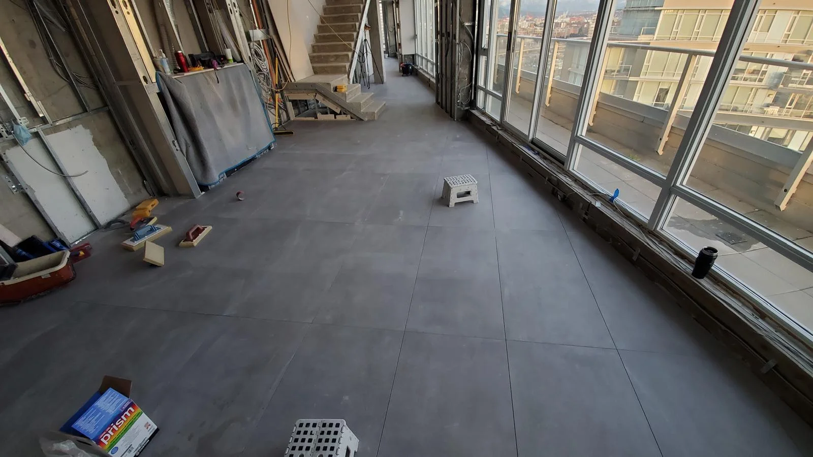 professional floor tile installation