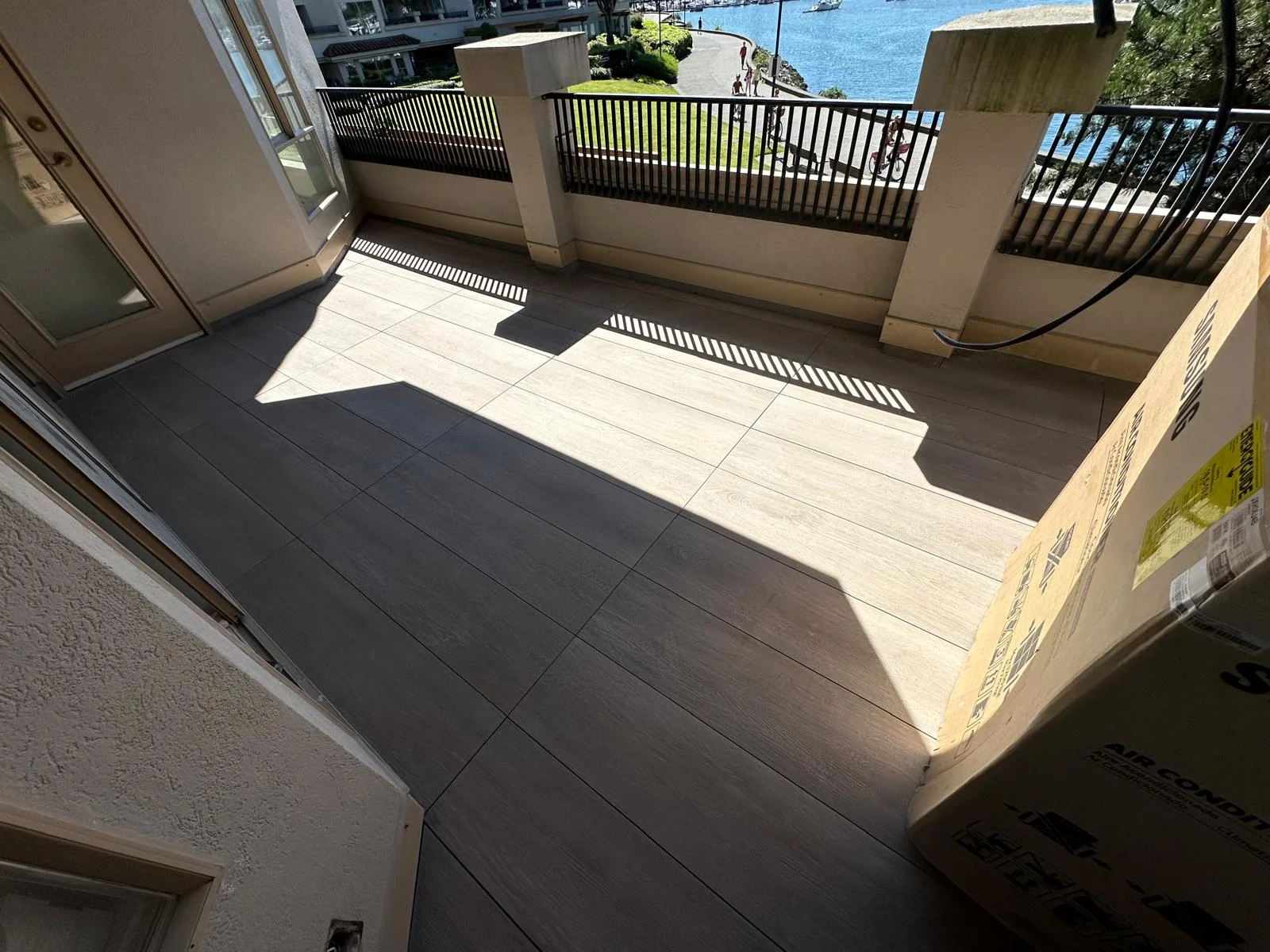 Patio Outdoor Tile installation