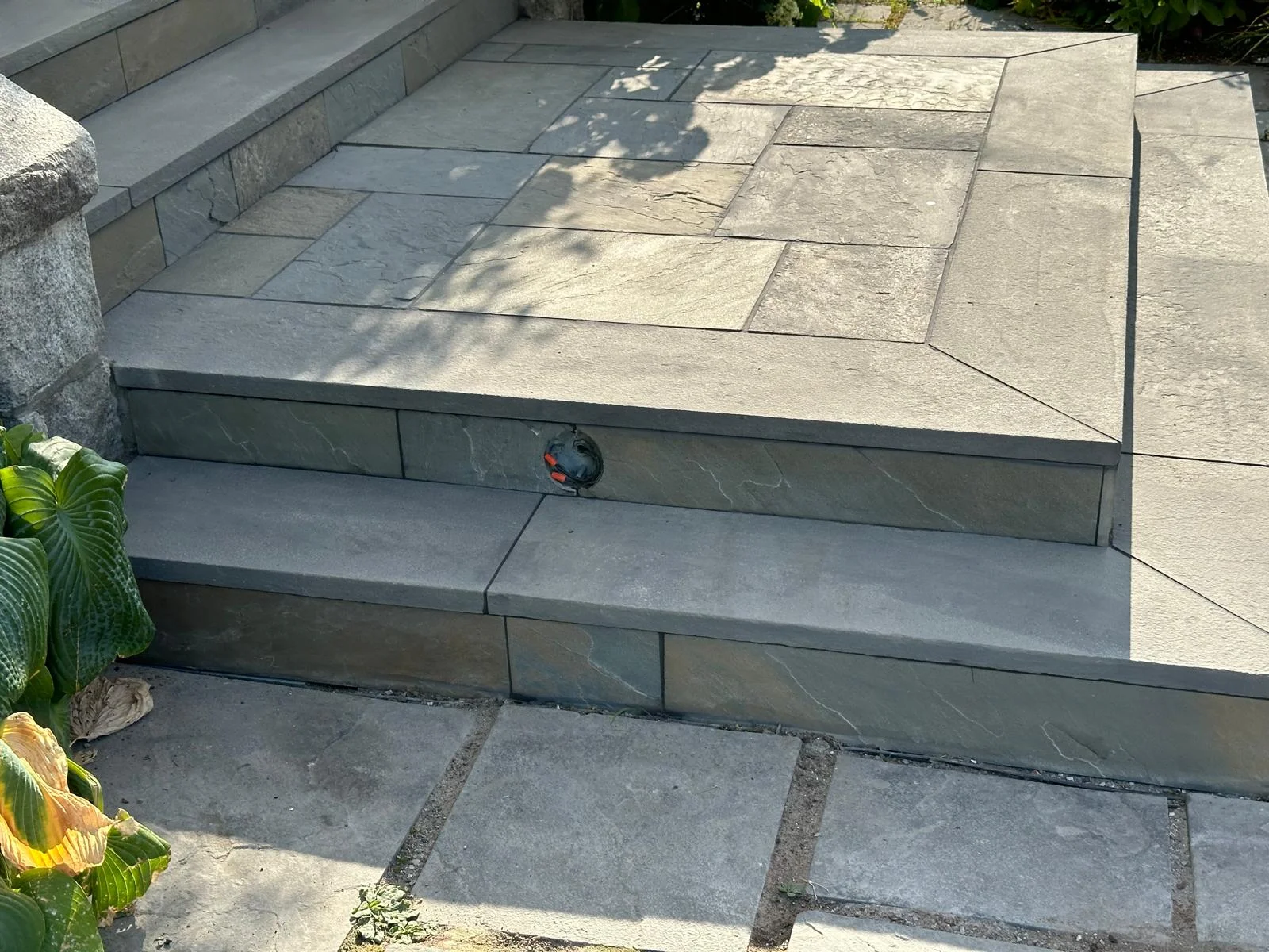 outdoor patio tile installation by experienced Vancouver tilers