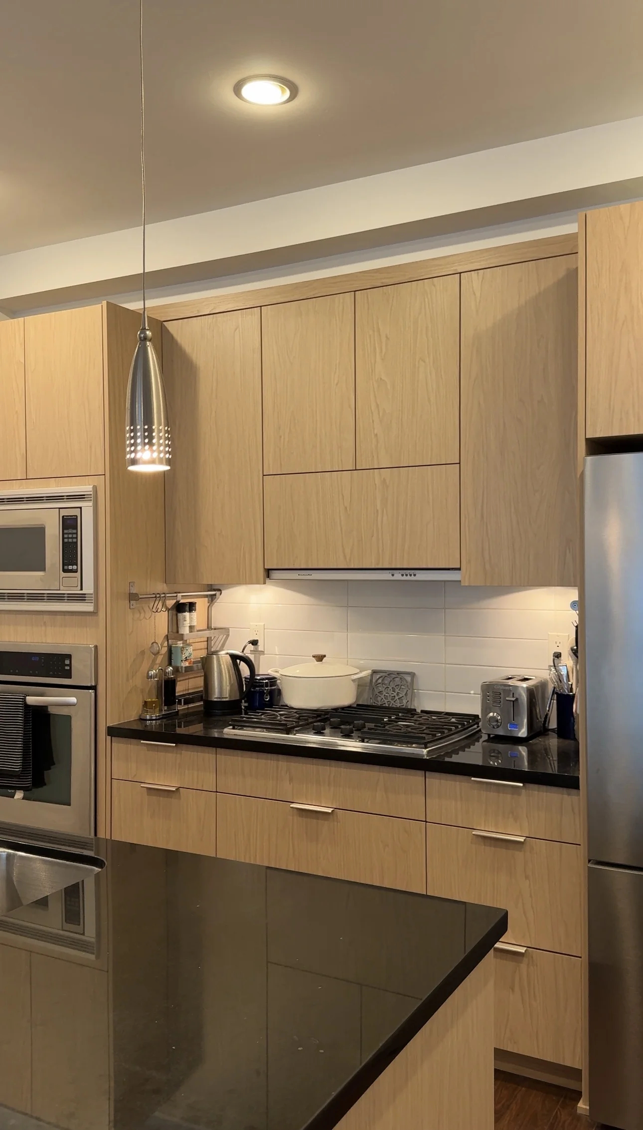 Oak Veneer Cabinet refacing